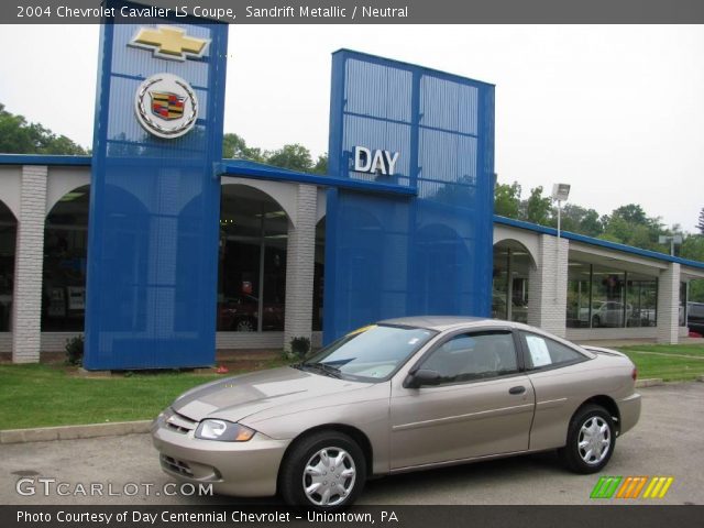 2004 Chevrolet Cavalier LS Coupe in Sandrift Metallic
