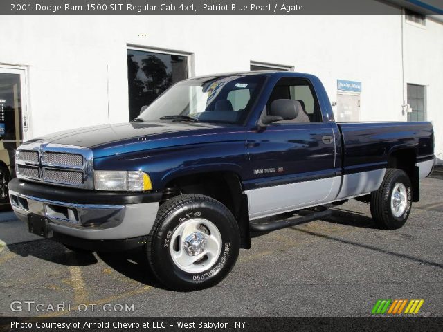 2001 Dodge Ram 1500 SLT Regular Cab 4x4 in Patriot Blue Pearl