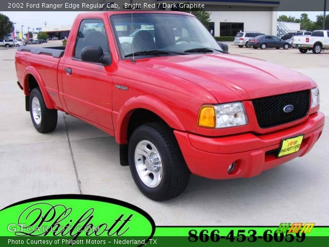 2002 Ford Ranger Edge Regular Cab in Bright Red