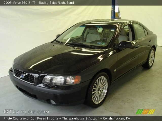 2003 Volvo S60 2.4T in Black