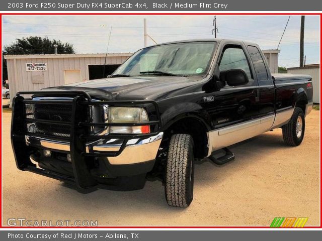 2003 Ford F250 Super Duty FX4 SuperCab 4x4 in Black