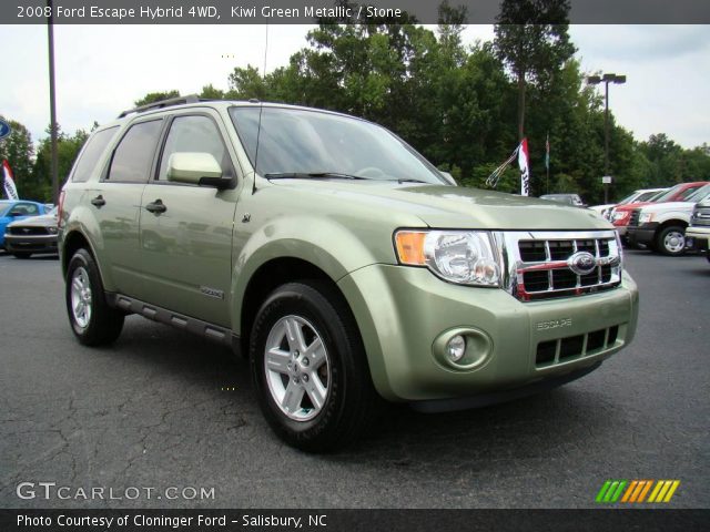 2008 Ford Escape Hybrid 4WD in Kiwi Green Metallic