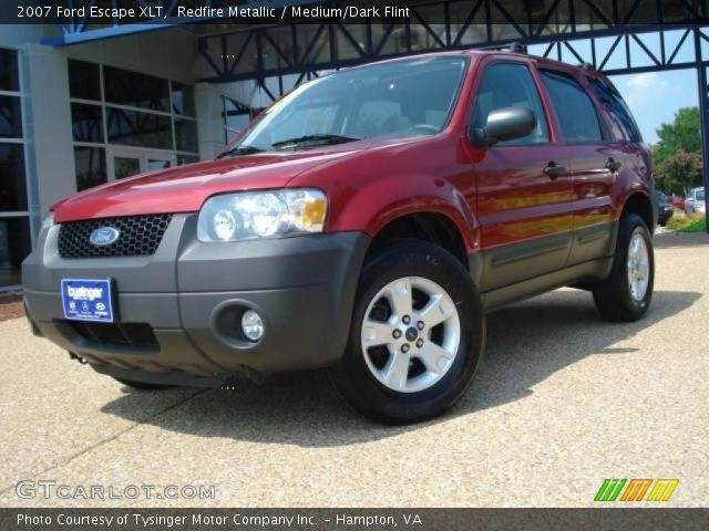2007 Ford Escape XLT in Redfire Metallic