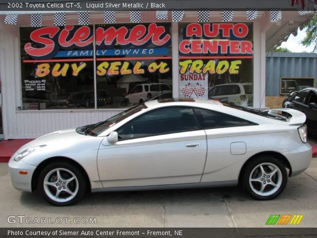 2002 Toyota Celica GT-S in Liquid Silver Metallic