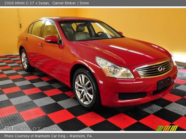 2009 Infiniti G 37 x Sedan in Garnet Ember