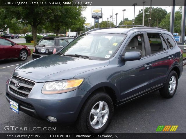 2007 Hyundai Santa Fe GLS 4WD in Slate Blue