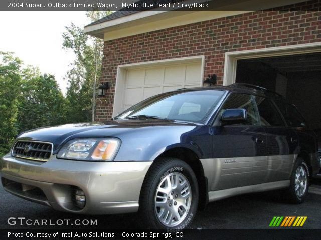 2004 Subaru Outback Limited Wagon in Mystic Blue Pearl