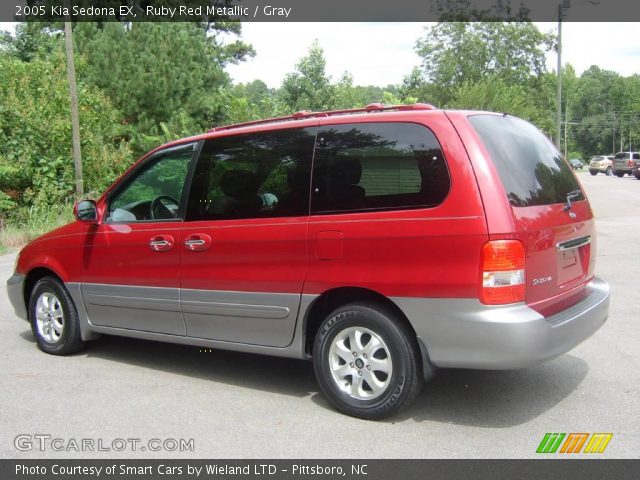 2005 Kia Sedona EX in Ruby Red Metallic