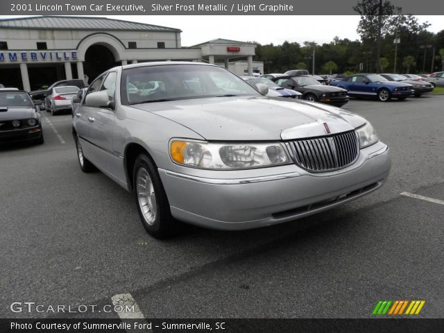 2001 Lincoln Town Car Executive in Silver Frost Metallic