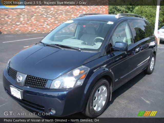 2006 Nissan Quest 3.5 S in Majestic Blue Metallic