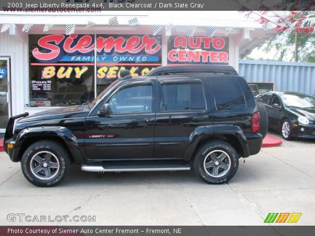 2003 Jeep Liberty Renegade 4x4 in Black Clearcoat