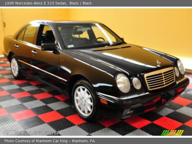 1996 Mercedes-Benz E 320 Sedan in Black