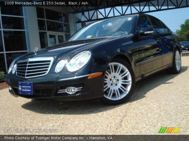 2008 Mercedes-Benz E 350 Sedan in Black