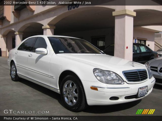 2002 Mercedes-Benz S 430 Sedan in Alabaster White