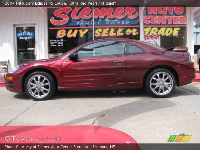 2004 Mitsubishi Eclipse RS Coupe in Ultra Red Pearl