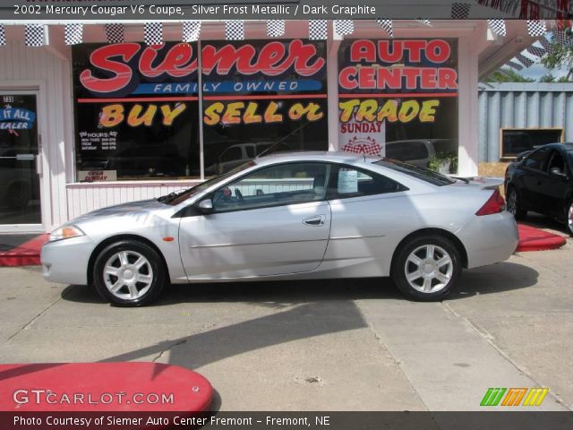 2002 Mercury Cougar V6 Coupe in Silver Frost Metallic