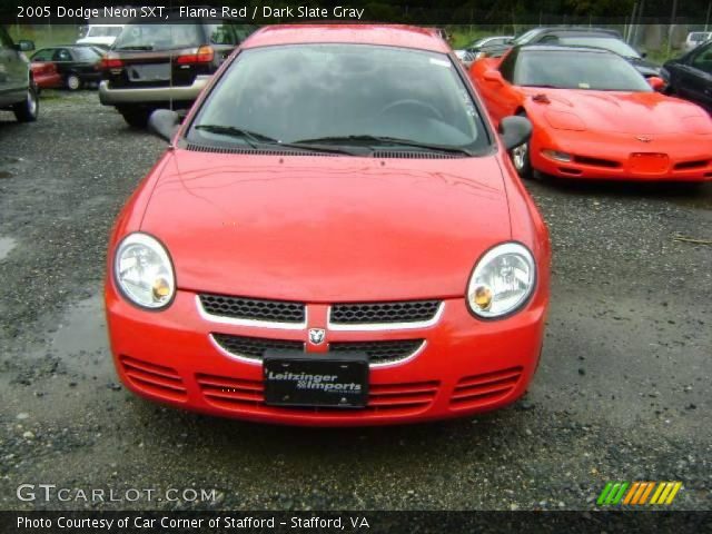 2005 Dodge Neon SXT in Flame Red