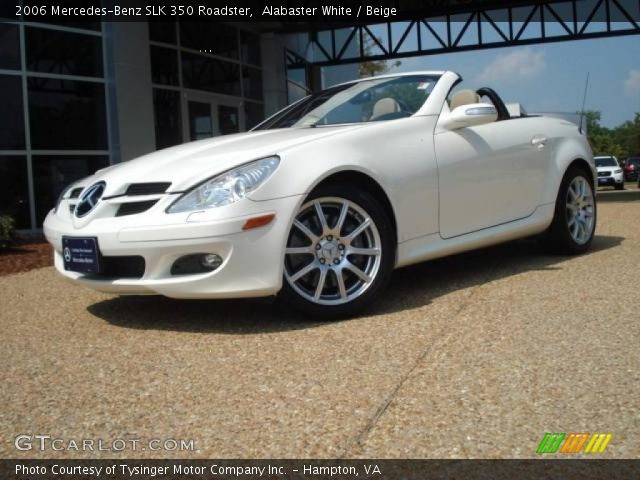 2006 Mercedes-Benz SLK 350 Roadster in Alabaster White