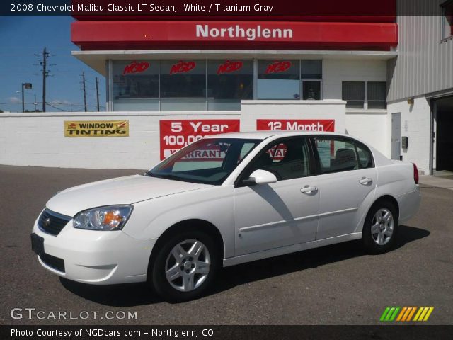2008 Chevrolet Malibu Classic LT Sedan in White