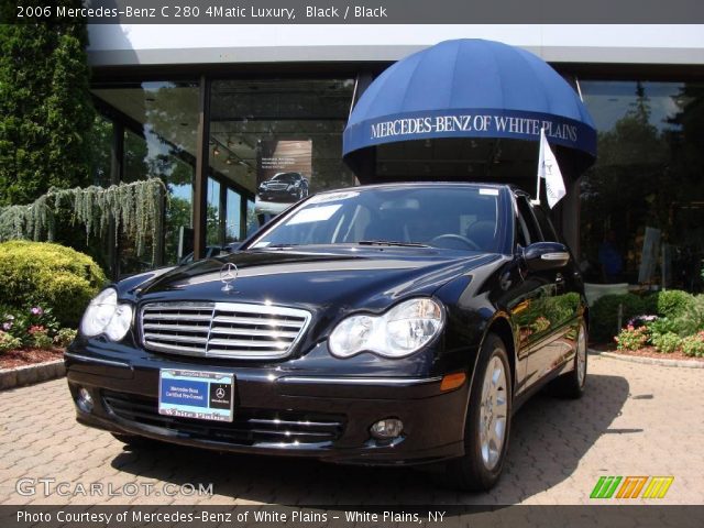 2006 Mercedes-Benz C 280 4Matic Luxury in Black