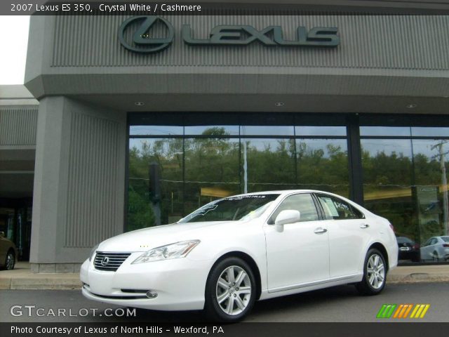 2007 Lexus ES 350 in Crystal White