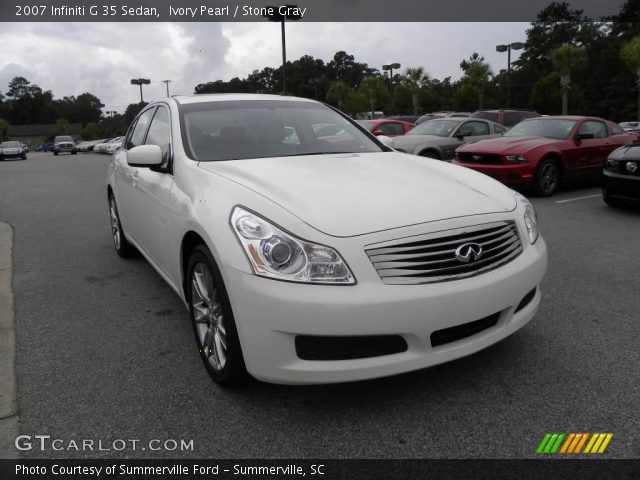 2007 Infiniti G 35 Sedan in Ivory Pearl