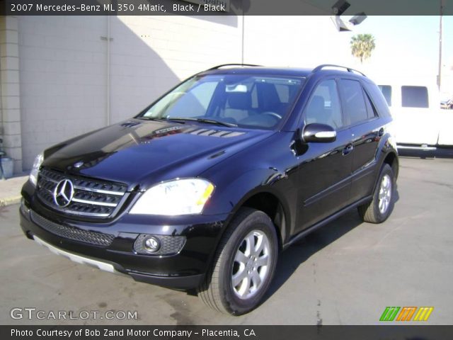 2007 Mercedes-Benz ML 350 4Matic in Black