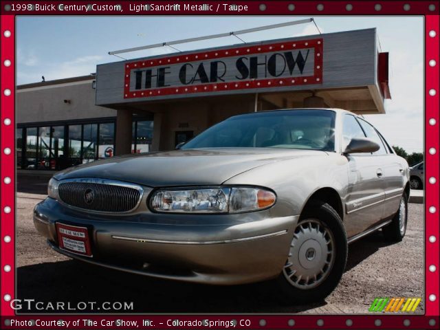 1998 Buick Century Custom in Light Sandrift Metallic