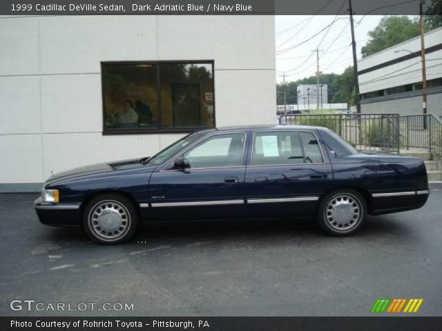 1999 Cadillac DeVille Sedan in Dark Adriatic Blue