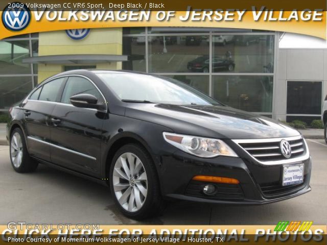 2009 Volkswagen CC VR6 Sport in Deep Black
