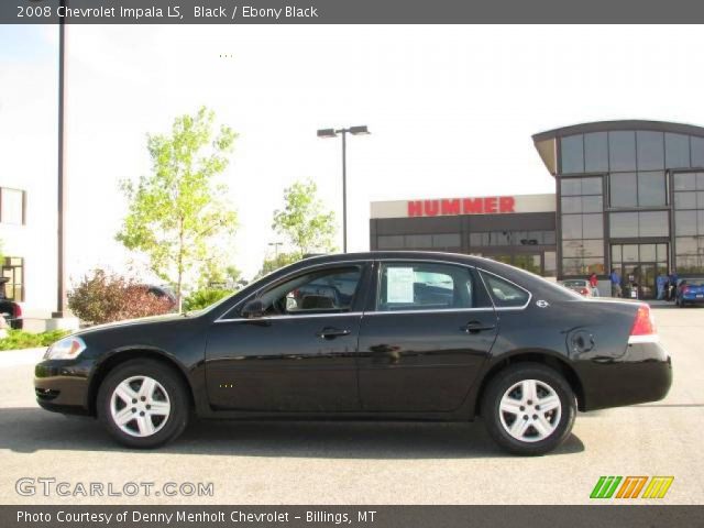 2008 Chevrolet Impala LS in Black