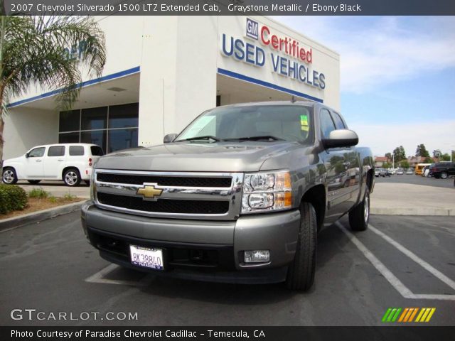 2007 Chevrolet Silverado 1500 LTZ Extended Cab in Graystone Metallic