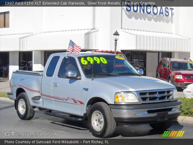 1997 Ford F150 XLT Extended Cab Flareside in Silver Frost Metallic