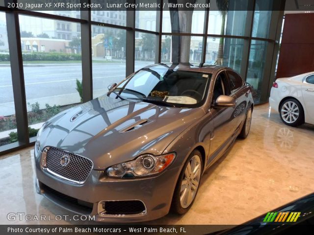 2010 Jaguar XF XFR Sport Sedan in Lunar Grey Metallic