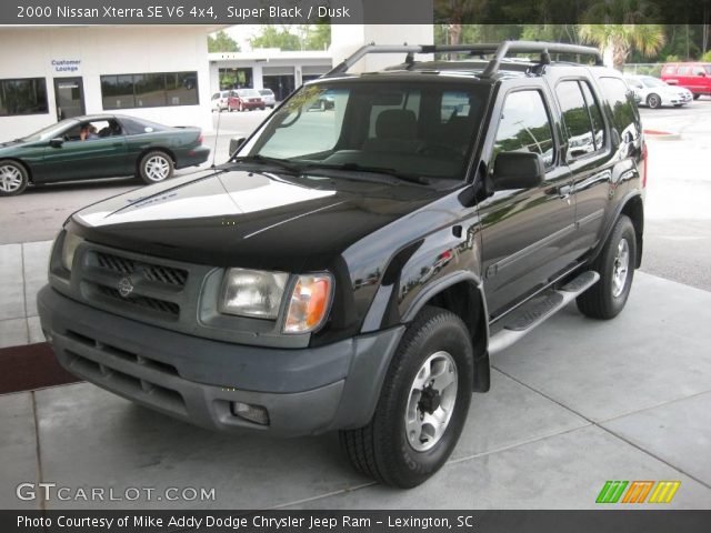 2000 Nissan Xterra SE V6 4x4 in Super Black