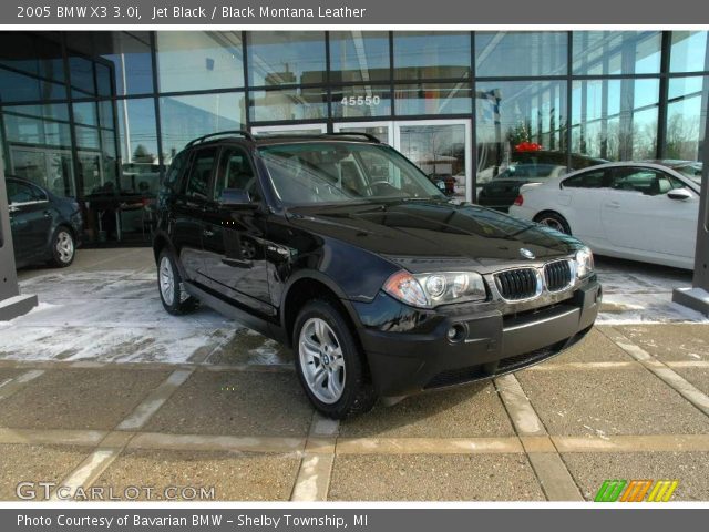 2005 BMW X3 3.0i in Jet Black