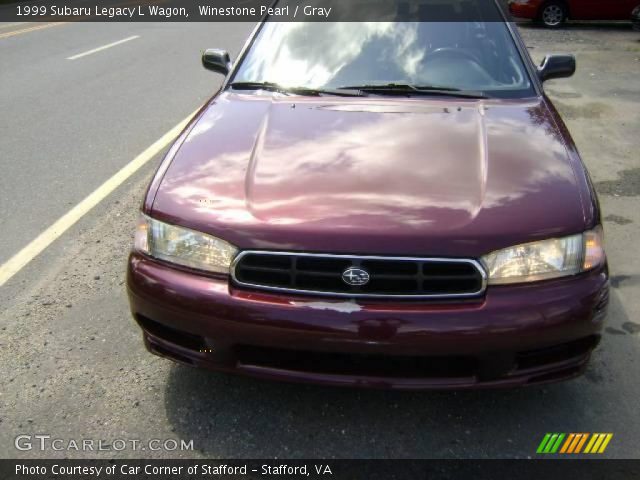 1999 Subaru Legacy L Wagon in Winestone Pearl