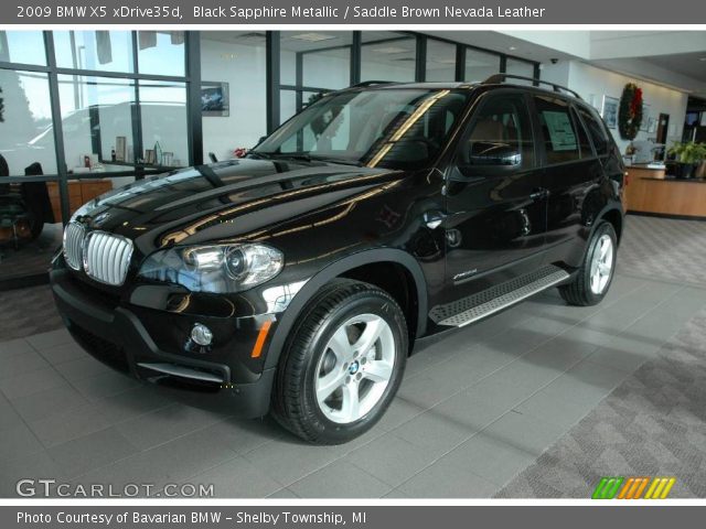 2009 BMW X5 xDrive35d in Black Sapphire Metallic