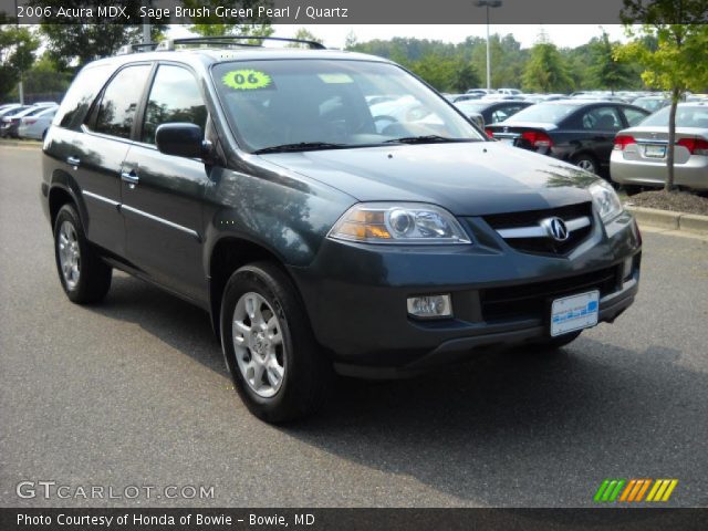 2006 Acura MDX  in Sage Brush Green Pearl