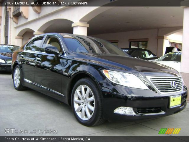 2007 Lexus LS 460 in Obsidian Black