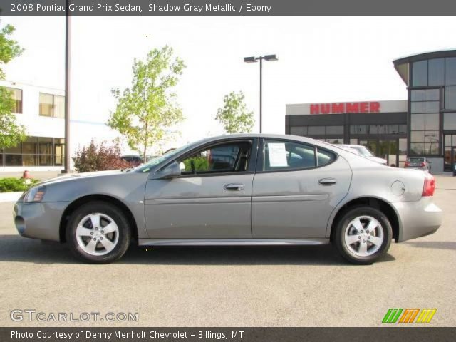 2008 Pontiac Grand Prix Sedan in Shadow Gray Metallic