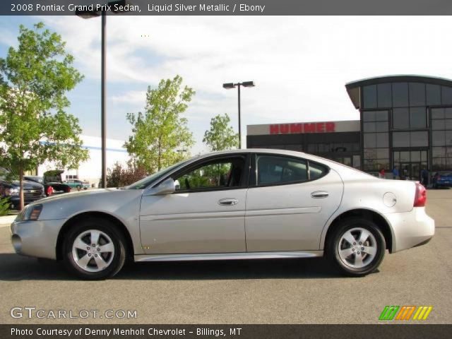 2008 Pontiac Grand Prix Sedan in Liquid Silver Metallic