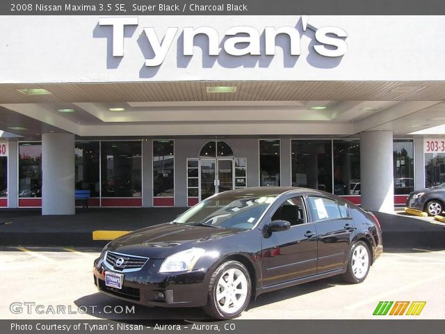 2008 Nissan Maxima 3.5 SE in Super Black