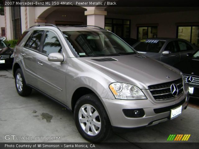 2007 Mercedes-Benz ML 350 4Matic in Pewter Metallic