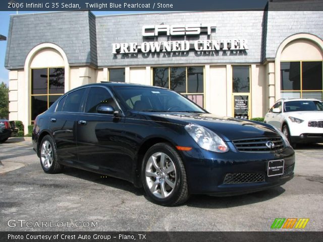 2006 Infiniti G 35 Sedan in Twilight Blue Pearlcoat