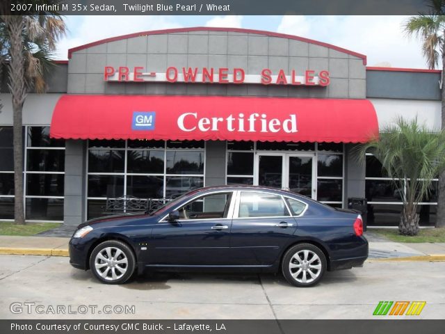 2007 Infiniti M 35x Sedan in Twilight Blue Pearl