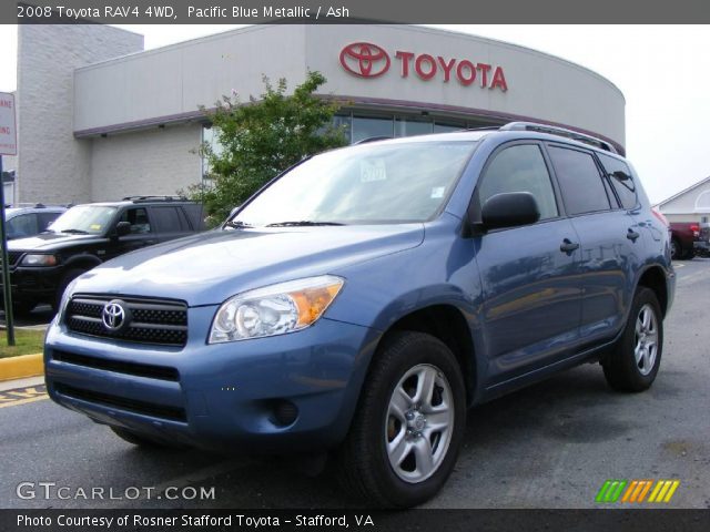 2008 Toyota RAV4 4WD in Pacific Blue Metallic