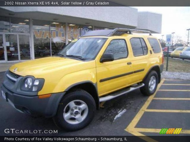 2002 Nissan Xterra XE V6 4x4 in Solar Yellow