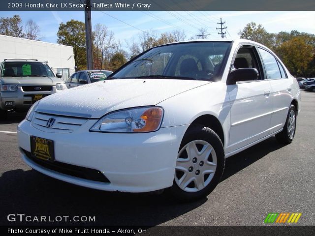 2003 Honda Civic LX Sedan in Taffeta White