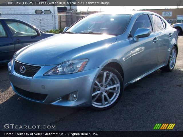 2006 Lexus IS 250 in Breakwater Blue Metallic